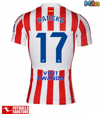 Atletico Madrid David Hancko #17 Hemmatröja 2025-26 Kortärmad